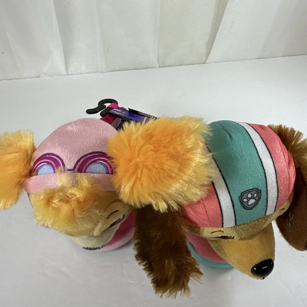 Nickelodeon‎ Paw Patrol Toddler Slippers Liberty & Skye Plush 3D Girls Size 5-6